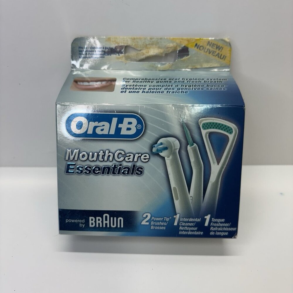 NEW Old Stock Oral-B AdvancePower Mouth Care Essentials 4 Piece‎ Set Germany